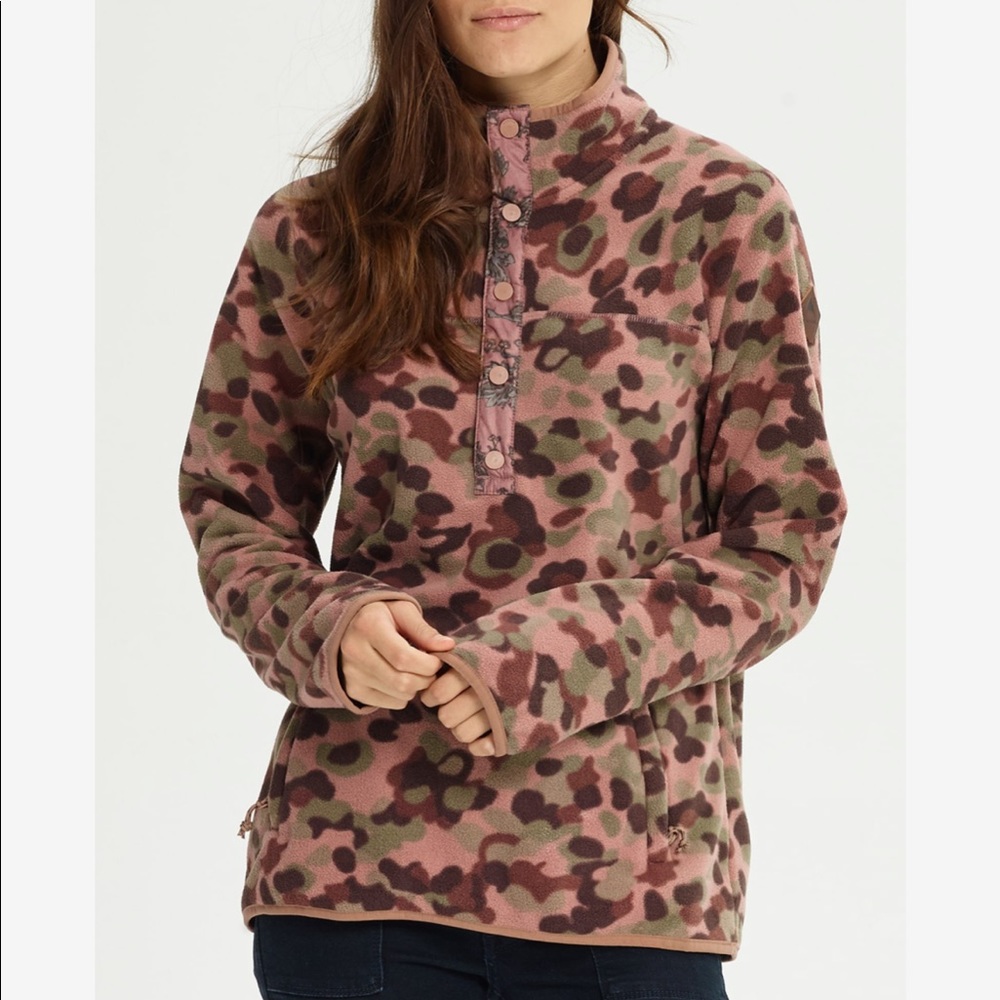 Polartec® fleece Burton Pullover